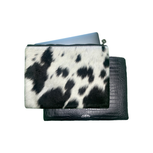 ‘Croc & Cow’ Laptop Container