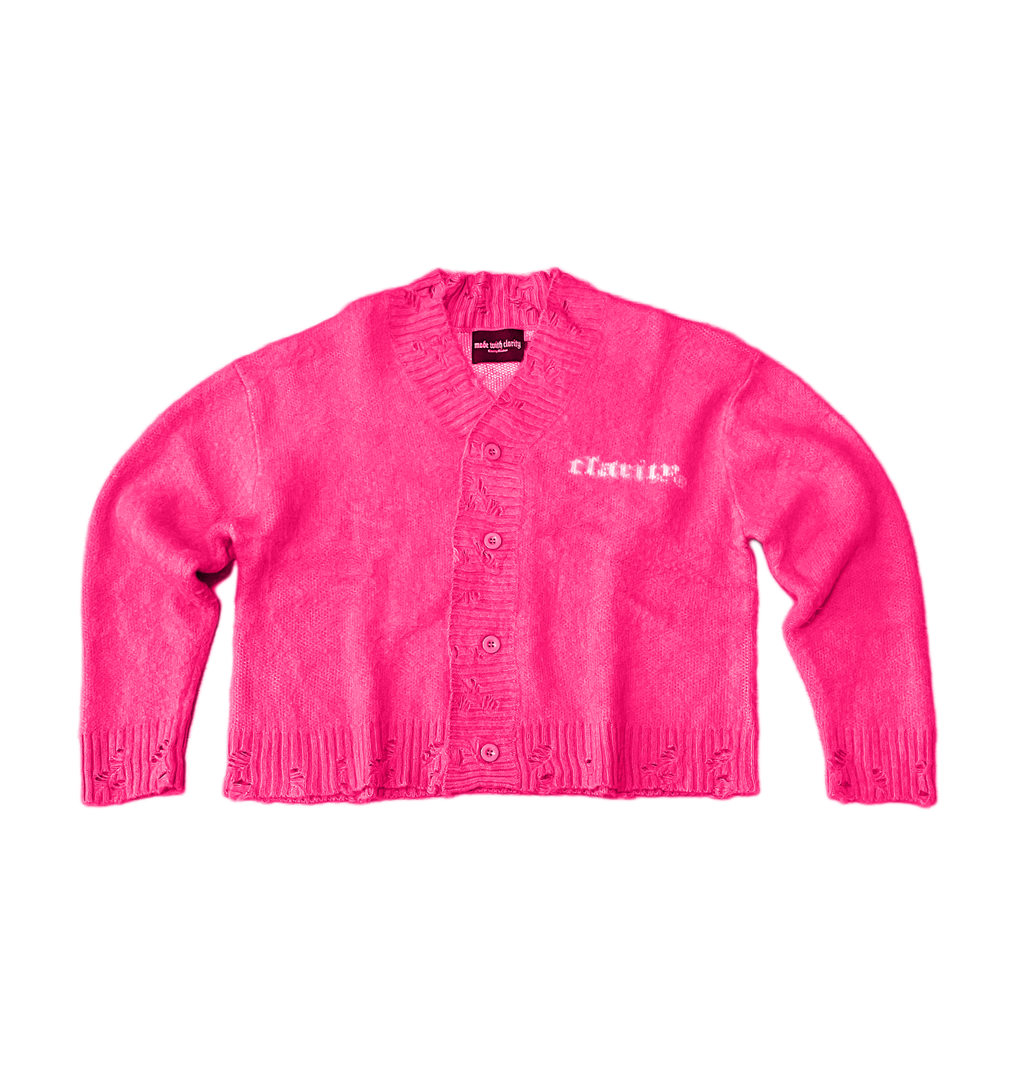 VSN Mohair Cardigan Pink