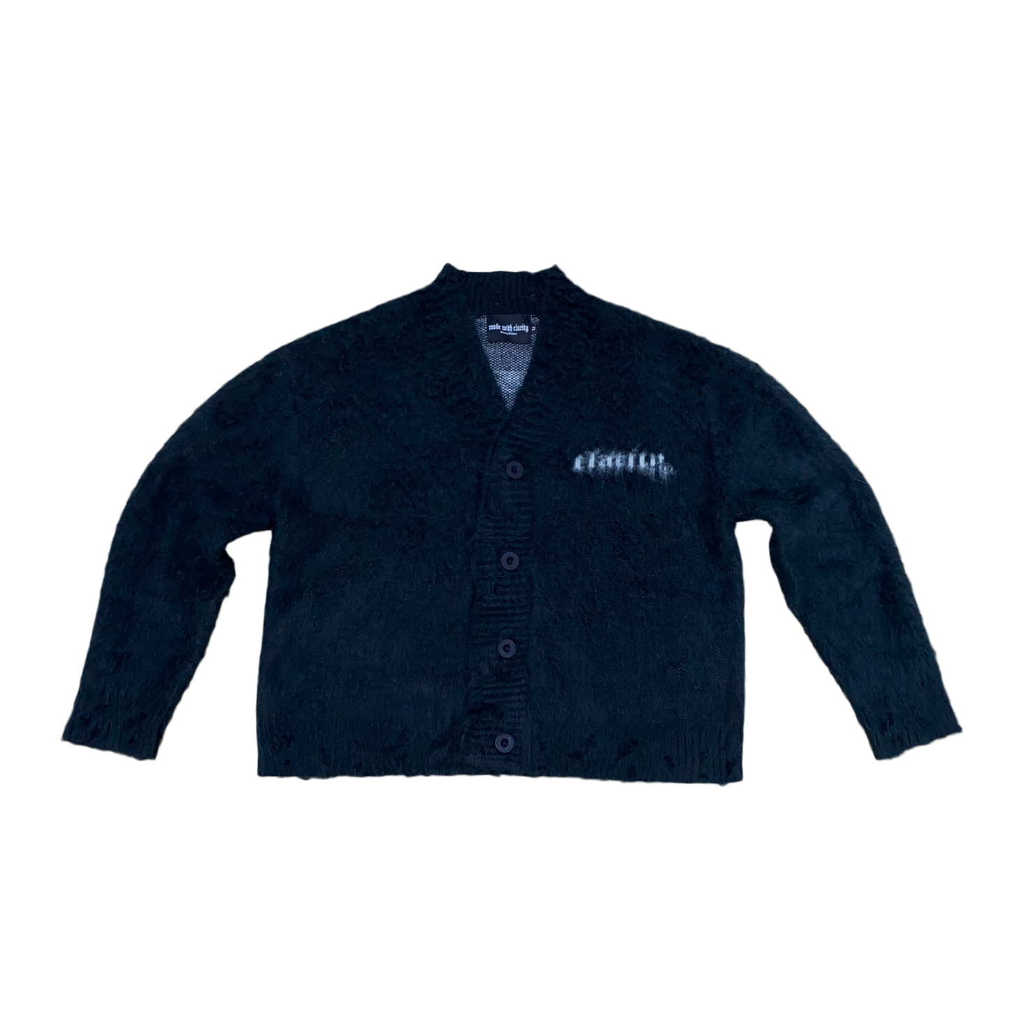 VSN Mohair Cardigan Black