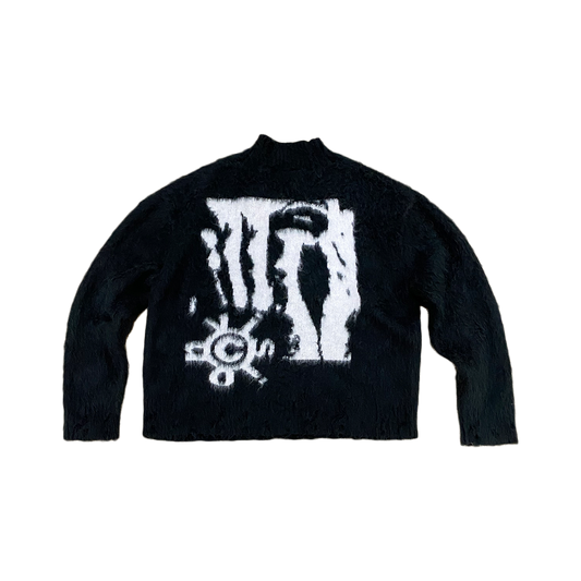 VSN Mohair Cardigan Black