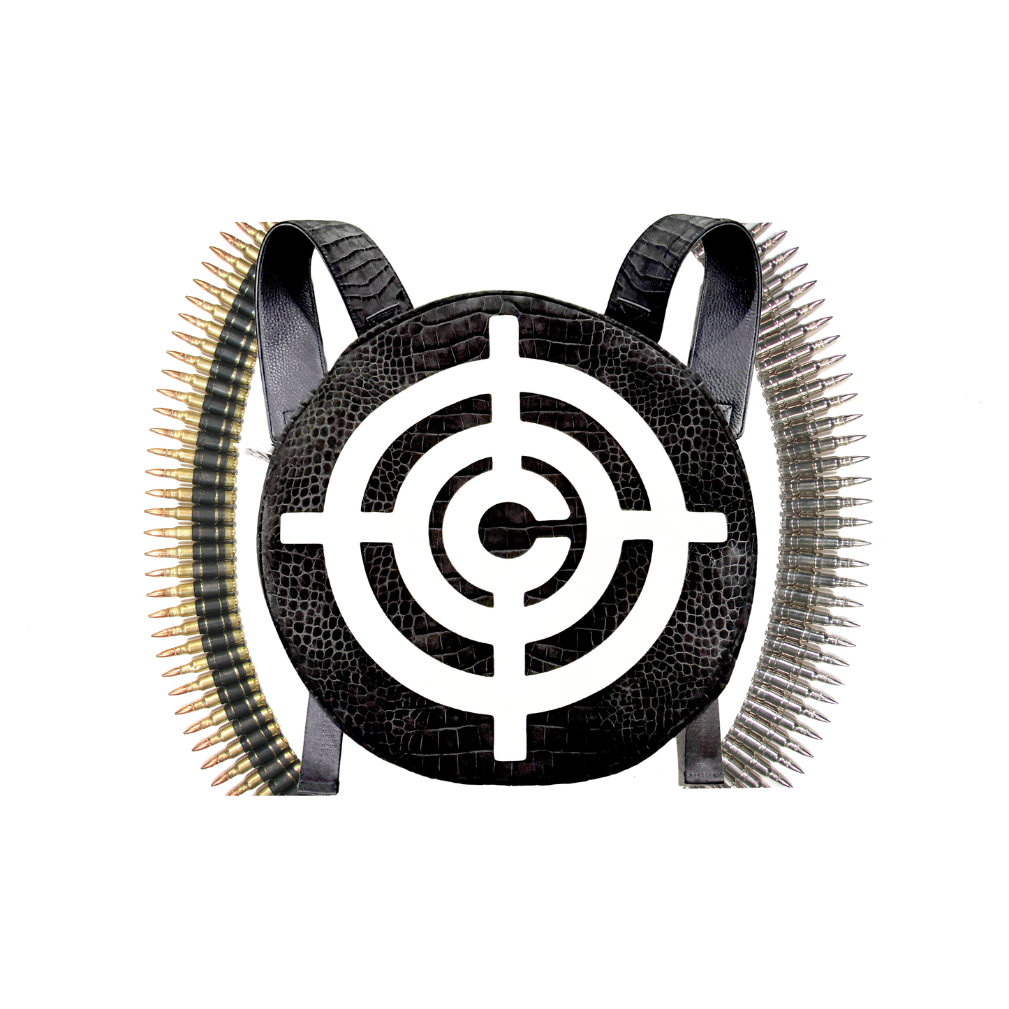 TGT Bag [Suede Croc] +Bullet Belt